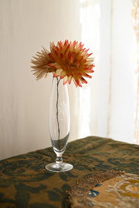 1930s Hand Blown Single Bud Vase