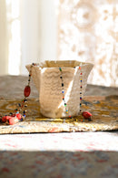 Midcentury Belleek Neptune Vase