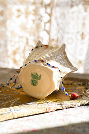 Midcentury Belleek Neptune Vase