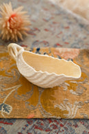 Midcentury Belleek Neptune Gravy Boat