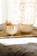 Midcentury Belleek Neptune Cream & Sugar Set