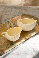 Midcentury Belleek Neptune Cream & Sugar Set