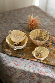 Midcentury Belleek Neptune Catchalls