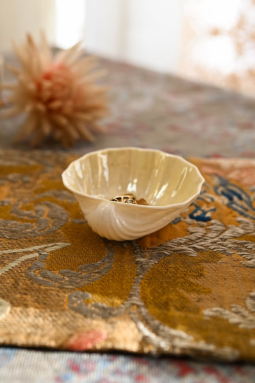 Midcentury Belleek Neptune Catchalls