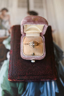 Art Nouveau 10k Opal Ring