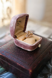 Art Nouveau 10k Opal Ring