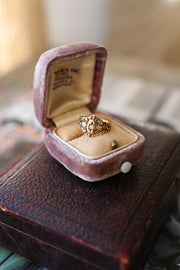 Art Nouveau 10k Opal Ring