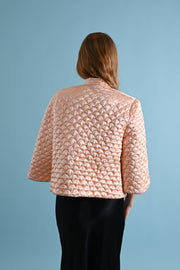 1930s Chinese Silk Quilted Jacket [xs/sm/med]
