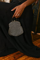 1930s Czech Glass Rhinestone Purse