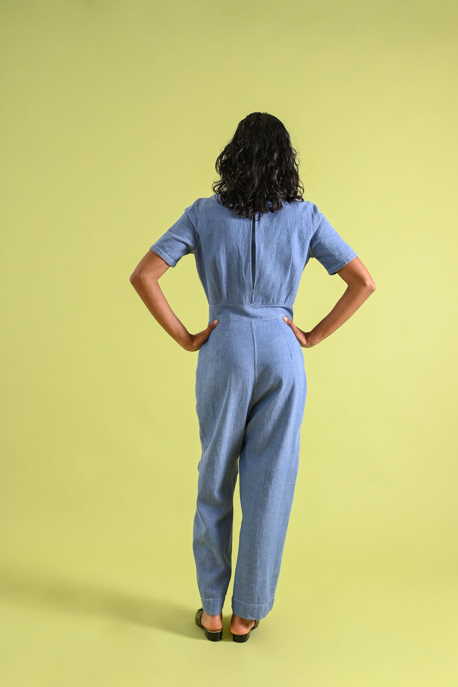 1940s Deadstock War Era Chambray Coveralls [xs/sm]