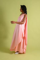 1970s Halston for Formfit Rogers Goddess Gown [med/lrg]
