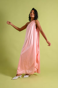 1970s Halston for Formfit Rogers Goddess Gown [med/lrg]