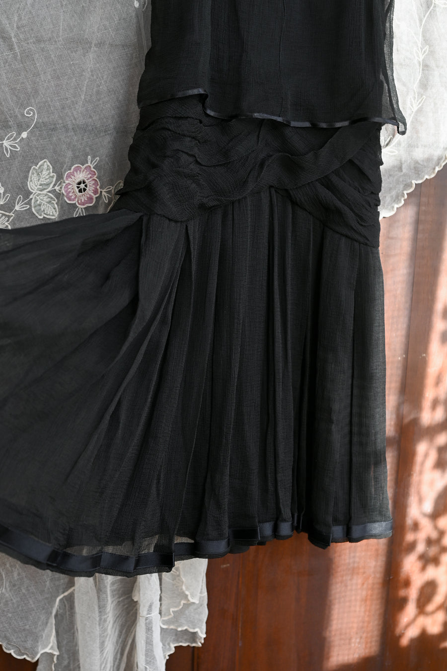 Chanel A/W 2005 Pearls + Bows LBD