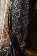 Demetra's Silver Lamé Diamanté Halter Gown