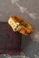 Midcentury Bakelite Buckle Clamper Bracelet