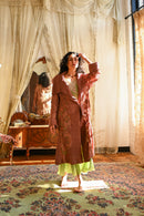 1920s Art Deco Rose Soutache Coat [sm/med/lrg]