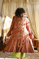 1920s Art Deco Rose Soutache Coat [sm/med/lrg]