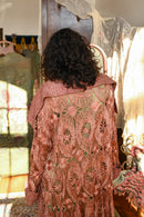 1920s Art Deco Rose Soutache Coat [sm/med/lrg]
