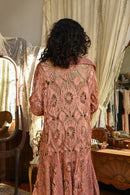 1920s Art Deco Rose Soutache Coat [sm/med/lrg]