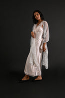 1900s Handmade Brussels Lace Shawl