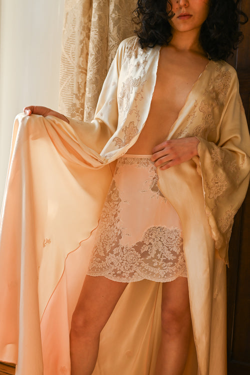 1930s French Couture Mini Skirt [xs/sm]