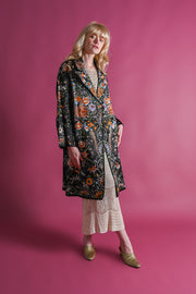 1920s Rainbow Silk Chinese Embroidered Jacket [med/lrg/xl]