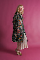 1920s Rainbow Silk Chinese Embroidered Jacket [med/lrg/xl]