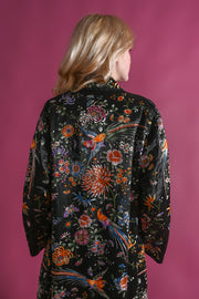 1920s Rainbow Silk Chinese Embroidered Jacket [med/lrg/xl]