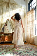 Demetra's Ivory Silk + Lace Bridal Slip [xs/sm]