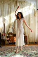 Demetra's Ivory Silk + Lace Bridal Slip [xs/sm]