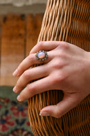 Edwardian Opaline Paste Ring
