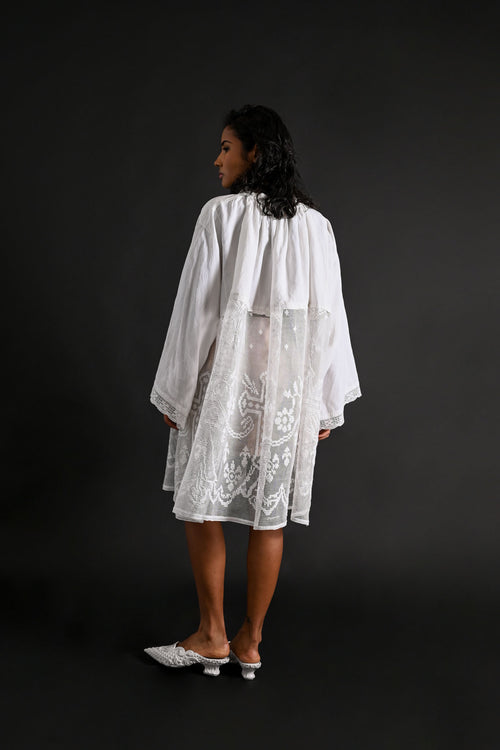 c1900 French Cotton Priest's Alb [OS]