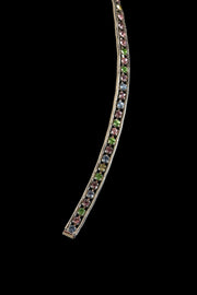 1960s Pastel Rhinestone Belt