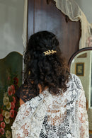 Vintage French Brass Horses Barrette