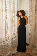 1990s Ralph Lauren Couture Cashmere Beaded Gown [xs/sm/med]