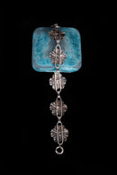 Art Nouveau Sterling Floral Link Bracelet