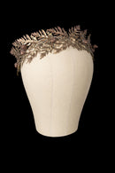 c1900 French Brass Oak Leaf Acorn Crown