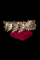 c1900 French Brass Oak Leaf Acorn Crown
