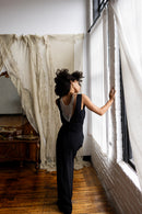 1960s Rhinestone Reverse Necklace Bodychain