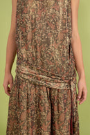 1920s Bird of Paradise Lamé Gown [med/lrg]