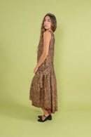 1920s Bird of Paradise Lamé Gown [med/lrg]