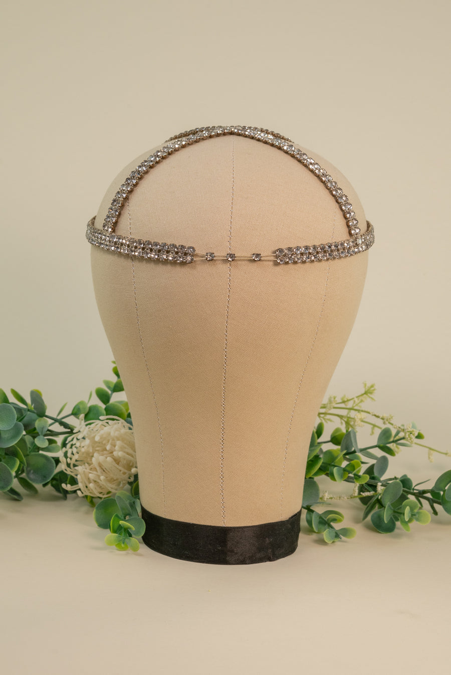 1920s Diamanté Crystal Headdress