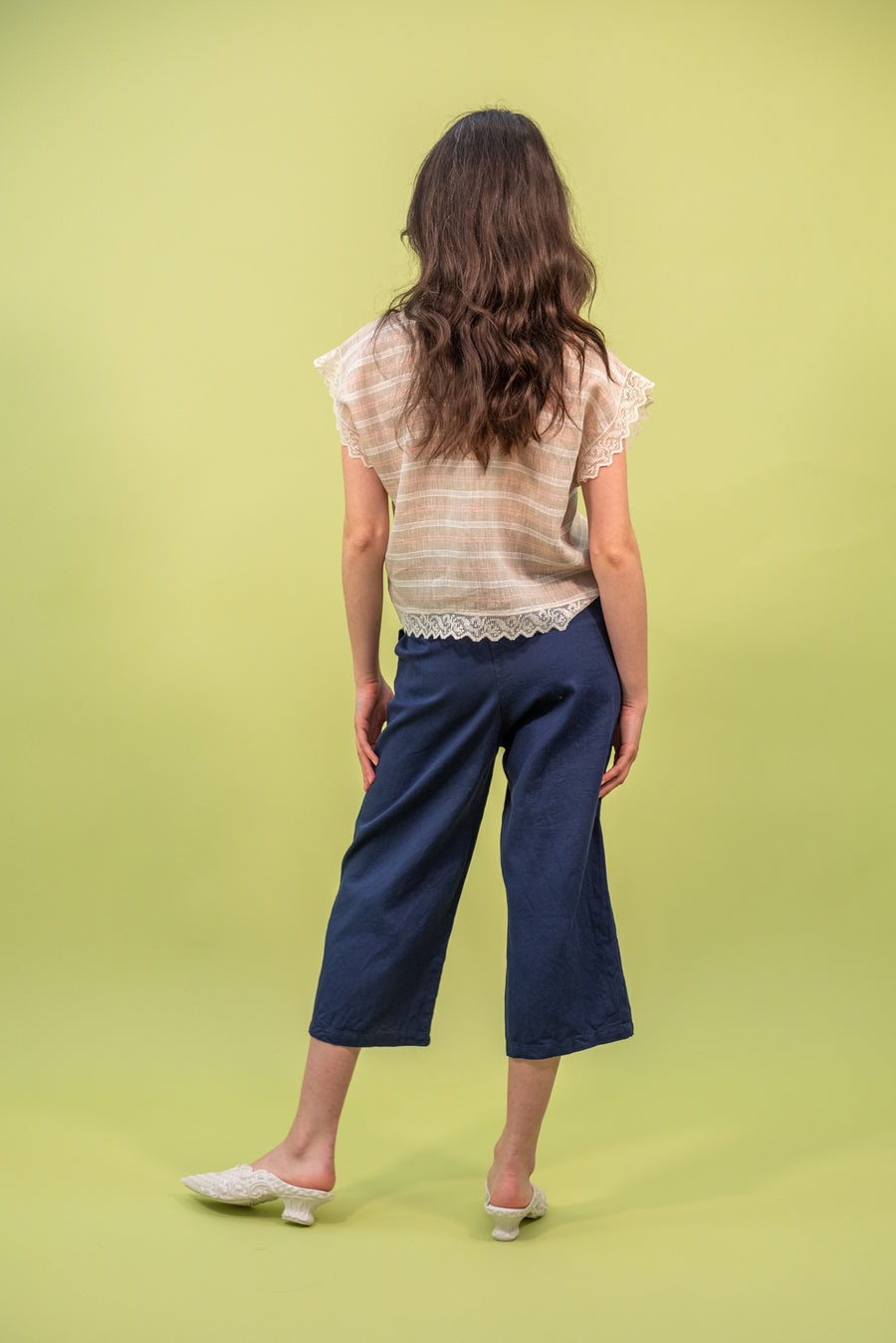 Buy D Jill Women's Wide Leg Pants Tie Waist Flowy Linen Palazzo Trousers  Side Button Slit Online at desertcartINDIA