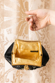 1930s French Point de Beauvais Silk Purse