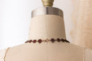 Victorian Celestial Bohemian Garnet Necklace