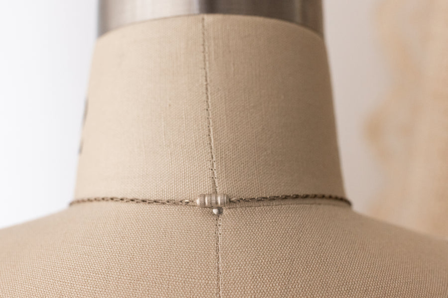 1930s Art Deco Amethyst Paste Necklace