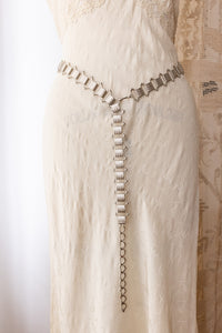 1970s Victorian Revival Book Chain Belt