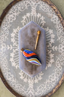 1920s German Handblown Mercury Glass Perfume Bottle