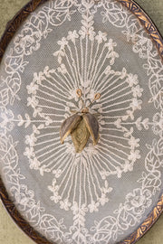 Antique Handmade 3D Wire Brooches