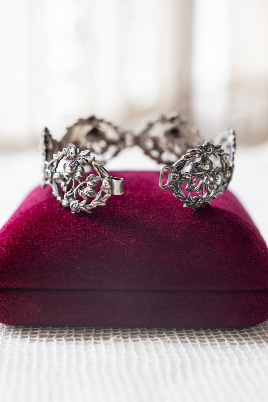 Antique Italian Silver Giardinetti Bracelet